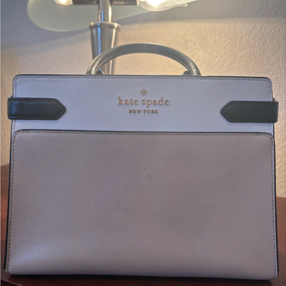 Kate Spade Two-Tone Leather Satchel
